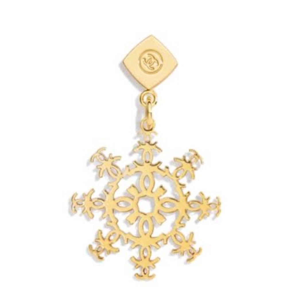 Chanel Holiday 2024 Limited Edition Novelty Snowflake Charm